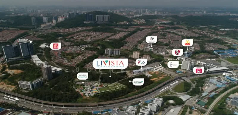 Laverra Sri Damansara @ Livista Phase 2, Bandar Sri Damansara — view 2 of 5 — for Sale