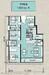 Floor plan: 3-bedroom 2-bathroom unit; features: open-plan kitchen-dining-living, master bedroom with ensuite bathroom, bedroom 2 with shared bathroom, utility room, balcony off living room, central foyer, 1 car porch, laundry area.