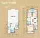 Floor plan: 3-bedroom 2-bathroom unit; features: open-plan kitchen-dining-living, master bedroom with ensuite bathroom, all bedrooms with windows, utility room, balcony off living room, central foyer, 1 car porch, laundry area.