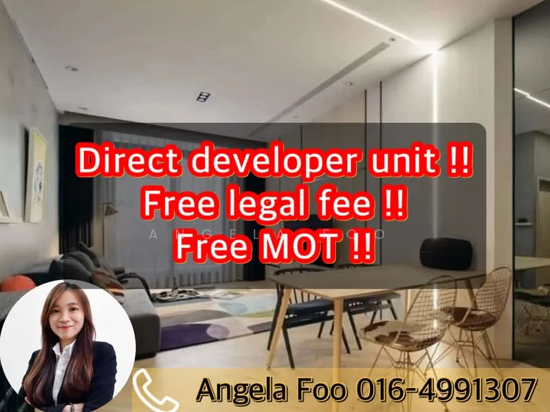 Living features: grey painted walls, wood flooring, recessed downlights, floor-to-ceiling windows, blackout curtains, sofa in beige, coffee table, TV console, dining table for four, decorative wall art, area rug with geometric pattern, potted plants; style: modern.