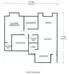 Floor plan: 3-bedroom 2-bathroom unit; features: open-plan kitchen-dining-living, master bedroom with ensuite bathroom, bedroom 2 with shared bathroom, utility room, central foyer, balcony off living room, 2 car porch.
