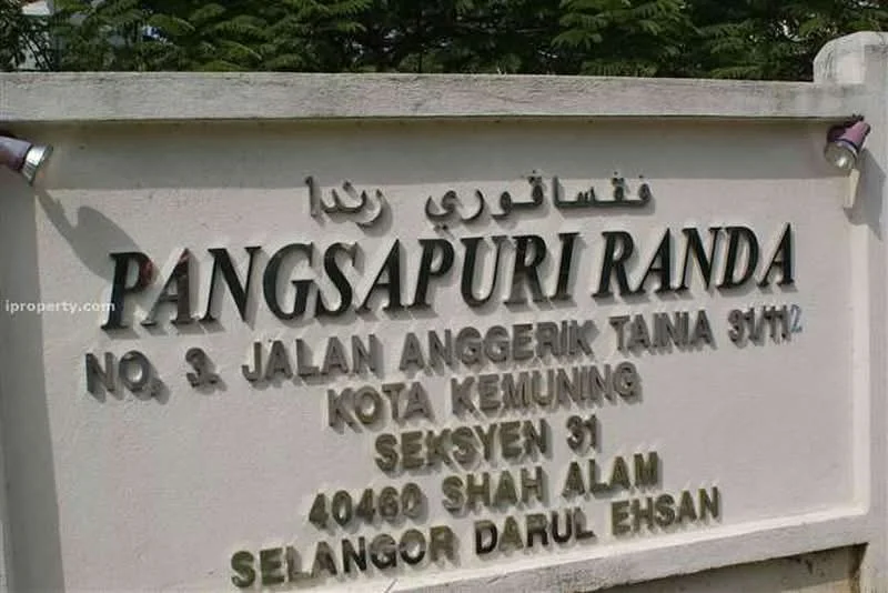 Pangsapuri Randa, Shah Alam