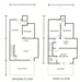 Floor plan: 4-bedroom 3-bathroom unit; features: open-plan kitchen-dining-living, master bedroom with ensuite bathroom, bedroom 2 with shared bathroom, utility room, balcony off living room, private yard, central foyer, 2 car porch.