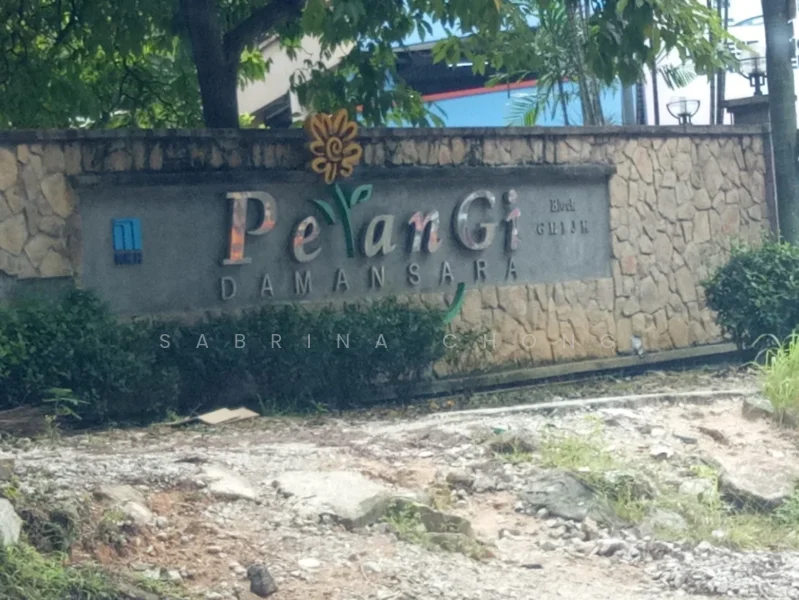 Exterior features: stone cladding, decorative signage, landscaping with trees, paved pathway, surrounding greenery; style: modern.