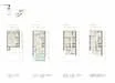 Floor plan: 3-bedroom 2-bathroom unit; features: open-plan kitchen-dining-living, master bedroom with ensuite bathroom, balcony off living room, utility room, central foyer, 2 car porch, 1,250 sqft built-up.