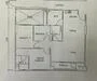 Floor plan: 3-bedroom 2-bathroom unit; features: open-plan kitchen-dining-living, master bedroom with ensuite bathroom, bedroom 2 with shared bathroom, utility room, central foyer, 1 car porch.