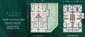 Floor plan: 3-bedroom 2-bathroom unit; features: open-plan kitchen-dining-living, master bedroom with ensuite bathroom, balcony off living room, utility room, laundry area, central foyer, 2 car porch, 1,250 sqft built-up.