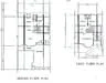 Floor plan: 2-bedroom 2-bathroom unit; features: open-plan kitchen-dining-living, master bedroom with ensuite bathroom, bedroom 2 with shared bathroom, utility room, central foyer, balcony off living room, 1 car porch.