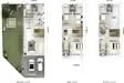 Floor plan: 3-bedroom 2-bathroom unit; features: open-plan kitchen-dining-living, master bedroom with ensuite bathroom, balcony off living room, utility room, laundry area, central foyer, 2 car porch, 1,250 sqft built-up.
