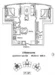 Floor plan: 2-bedroom 2-bathroom unit; features: open-plan kitchen-dining-living, master bedroom with ensuite bathroom, bedroom 2 with shared bathroom, utility room, balcony off living room, central foyer, 1 car porch.