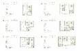 Floor plan: 3-bedroom 2-bathroom unit; features: open-plan kitchen-dining-living, master bedroom with ensuite bathroom, bedroom 2 with shared bathroom, utility room, balcony off living room, central foyer, 1 car porch, laundry area, private terrace, all bedrooms with windows.
