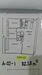 Floor plan: 2-bedroom 1-bathroom unit; features: open-plan kitchen-dining-living, master bedroom with ensuite bathroom, balcony off living room, utility room, central foyer, 1 car porch.
