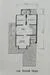 Floor plan: 3-bedroom 2-bathroom unit; features: open-plan kitchen-dining-living, master bedroom with ensuite bathroom, bedroom 2 with shared bathroom, utility room, central foyer, balcony off living room, private yard, 1 car porch.