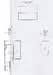 Floor plan: 2-bedroom 1-bathroom unit; features: open-plan kitchen-dining-living, master bedroom with ensuite bathroom, bedroom 2 with shared bathroom, utility room, balcony off living room, central foyer.