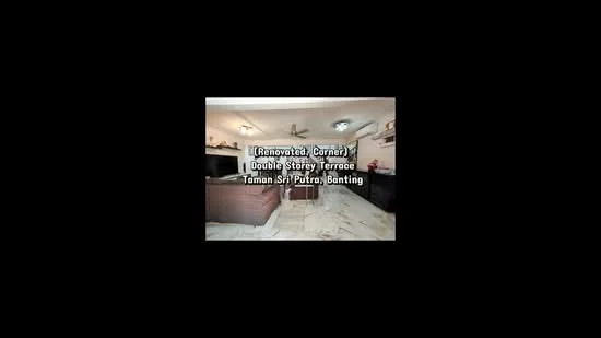 Living features: marble flooring, ceiling fan, wall-mounted TV, sofa, coffee table, built-in cabinetry, decorative wall shelf, light fixtures, neutral wall color, open layout, natural light from windows; style: modern.