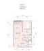 Floor plan: 2-bedroom 2-bathroom unit; features: open-plan kitchen-dining-living, master bedroom with ensuite bathroom, bedroom 2 with shared bathroom, balcony off living room, utility room, laundry area, central foyer.