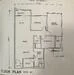 Floor plan: 3-bedroom 2-bathroom unit; features: open-plan kitchen-dining-living, master bedroom with ensuite bathroom, bedroom 2 with shared bathroom, utility room, balcony off living room, central foyer, 2 car porch.