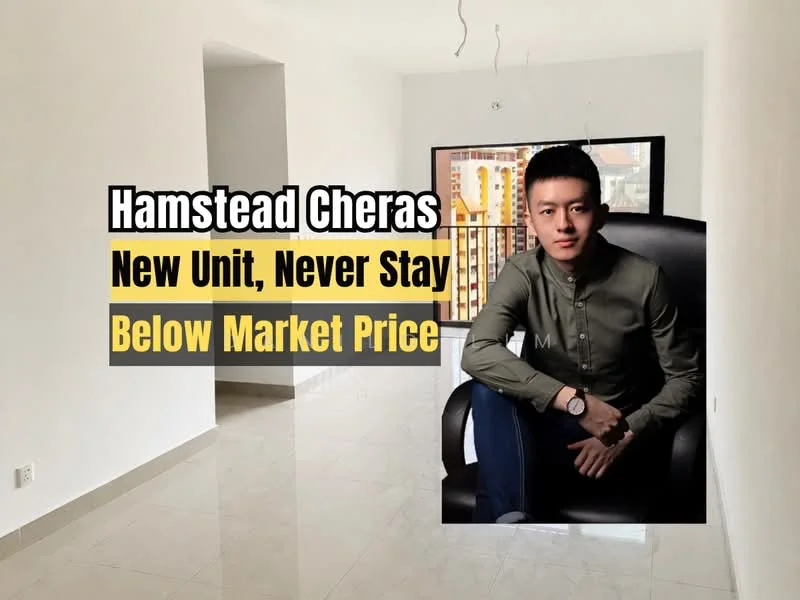 Room features: white painted walls, glossy tile flooring, large window with city view, ceiling light fixture, neutral color scheme, open layout, no visible furniture, minimal decor; style: modern; view: city.