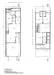 Floor plan: 3-bedroom 2-bathroom unit; features: open-plan kitchen-dining-living, master bedroom with ensuite bathroom, bedroom 2 with shared bathroom, utility room, balcony off living room, central foyer, 1 car porch, laundry area.