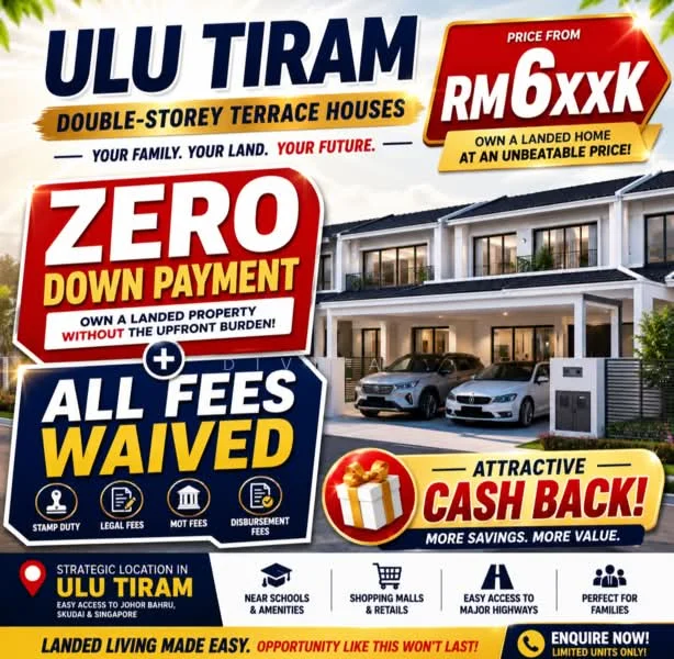 Ulu Tiram — view 2 of 2 — for Sale