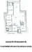 Floor plan: 2-bedroom 2-bathroom unit; features: open-plan kitchen-dining-living, master bedroom with ensuite bathroom, bedroom 2 with shared bathroom, utility room, central foyer, balcony off living room, 1 car porch.