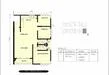 Floor plan: 3-bedroom 2-bathroom unit; features: open-plan kitchen-dining-living, master bedroom with ensuite bathroom, bedroom 2 with shared bathroom, utility room, balcony off living room, central foyer, 1 car porch.
