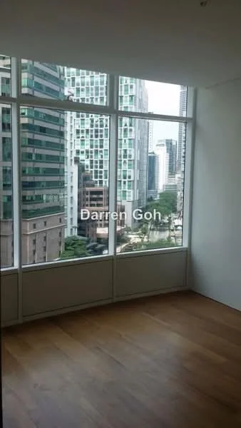 Room features: floor-to-ceiling windows, wooden flooring, city view; view: city.