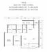 Floor plan: 3-bedroom 2-bathroom unit; features: open-plan kitchen-dining-living, master bedroom with ensuite bathroom, bedroom 2 with shared bathroom, utility room, balcony off living room, central foyer, 1 car porch, laundry area.