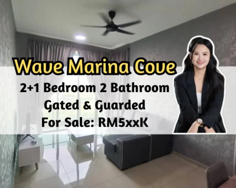 Room features: light grey painted walls, white ceiling, 5-blade ceiling fan, large window with sheer curtains, tile flooring, small dining table, two chairs, decorative wall art, sofa, coffee table; style: modern.
