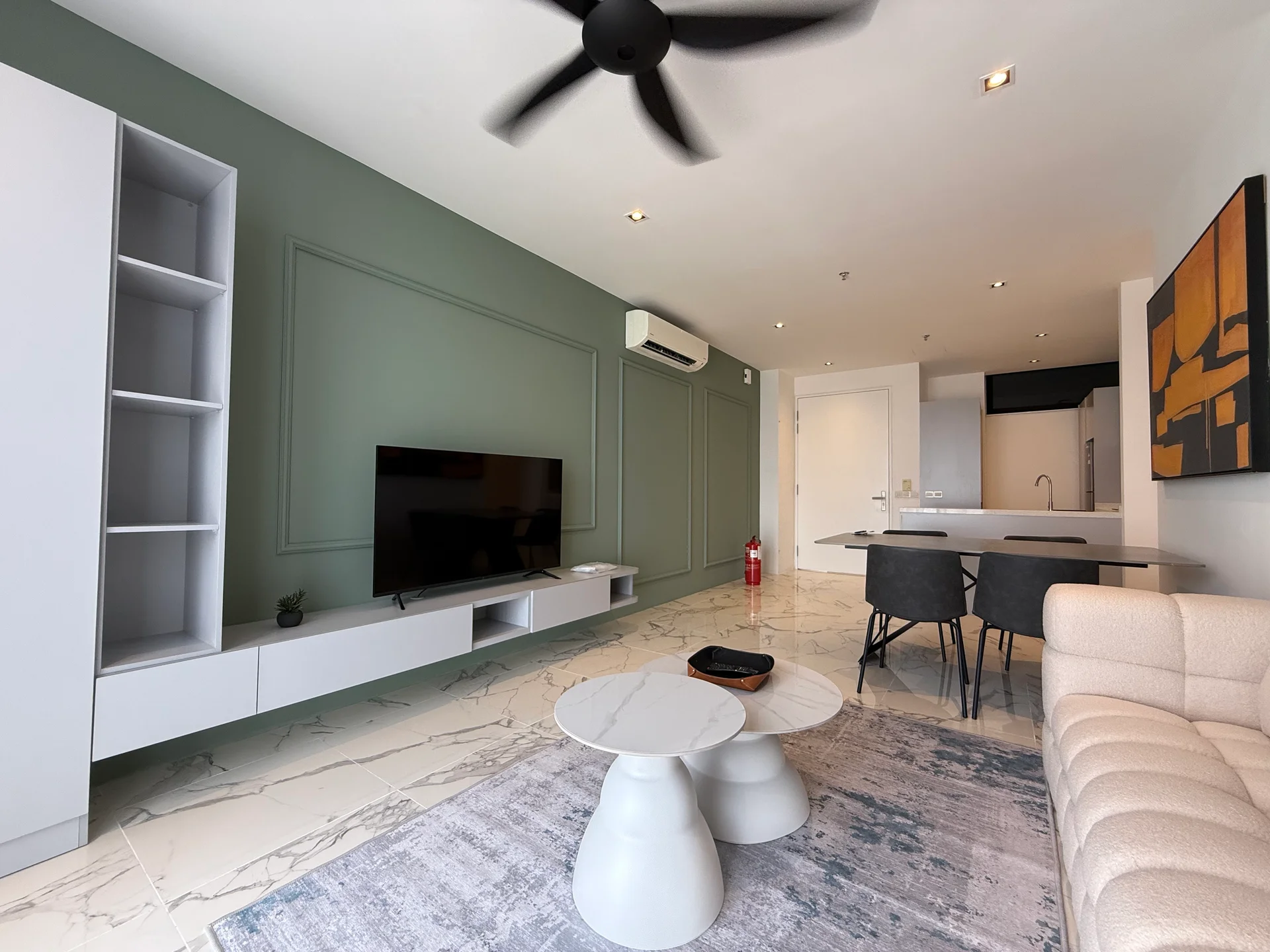 ID Furnish, High Floor, Golf View, 3 Rooms 3 Baths
